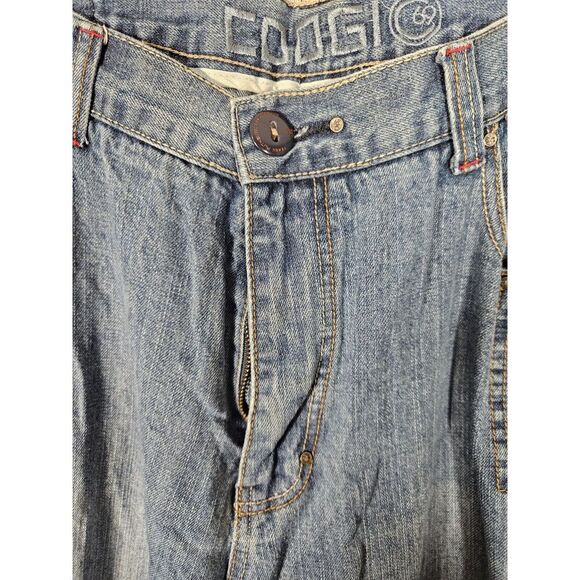 Coogi Australia Men's C69 Embroidered Baggy Jeans 38x32 - Picture 6 of 15